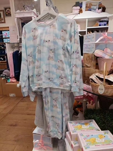 【国内现货】澳洲PeterAlexander 兔女士长袖家居服套装