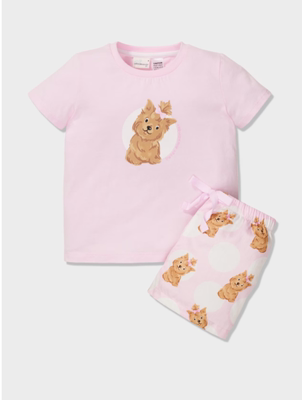 短袖可爱卡通睡衣家居服套装