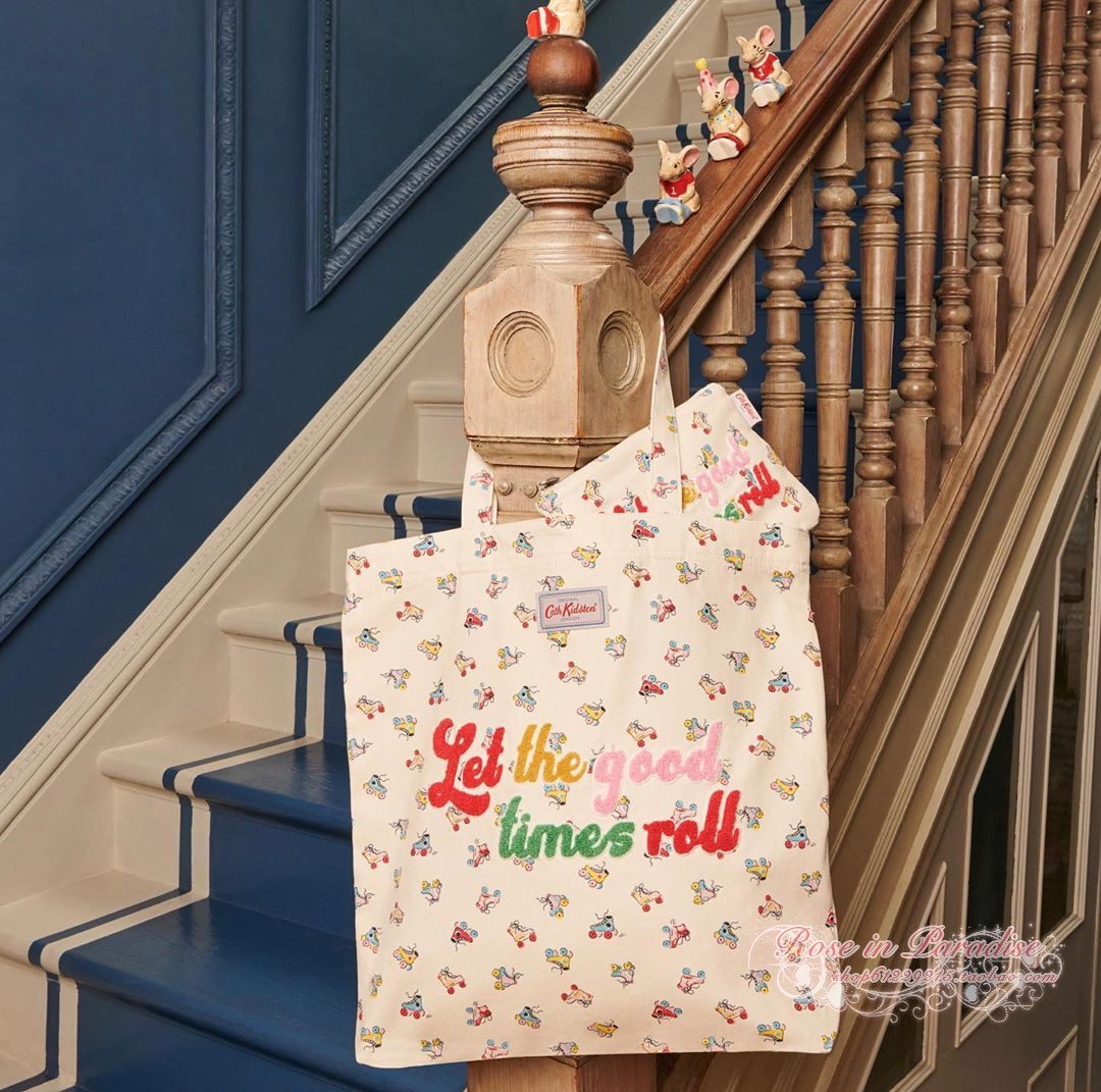 【国内现货】cath kidston 英国正品 单肩包手提包 书袋 晚晚同款