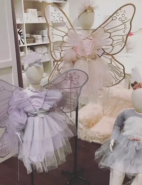 【国内现货】美国正品pottery barn kids女童仙女翅膀纱裙万圣节