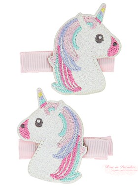 【国内现货】Accessorize 儿童可爱独角兽小马发夹