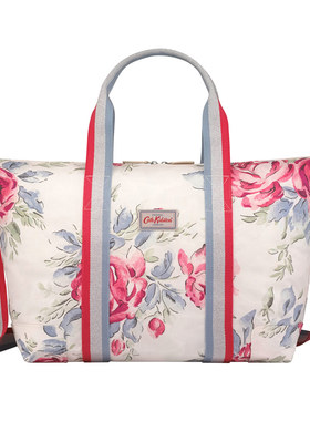现货！Cath Kidston 碎花折叠旅行包袋单肩斜跨手提大容量待产包