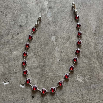 Papr掏心掏肺拼接鸽血裤腰链63cm长度裤链