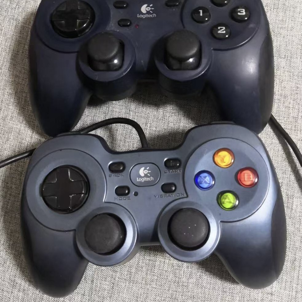 二手罗技F510罗技F310罗技UF13有线手柄游戏手柄XBOX电脑PC360