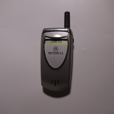 原装Motorola/摩托罗拉 V60i二手摩托罗拉v60i经典翻盖金属机壳