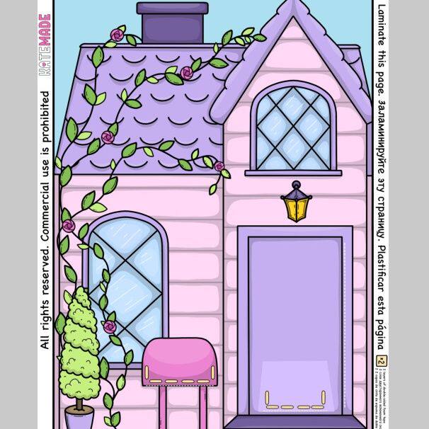 CHILDRENS HANDMADE TOYS 3 TO 6 YEARS OLD HANDMADE DIY MAKING MATERIAL PACKAGE QUIET BOOK SOPHIAS DOLL HOUSE