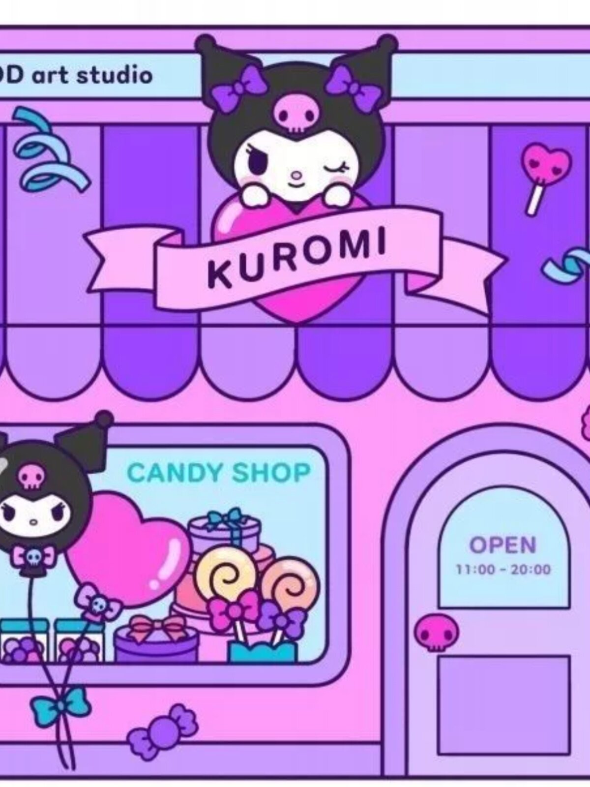 KULOMI HALLOWEEN CANDY DOLLHOUSE|HANDMADE DIY MATERIAL PACK|GIRLS GAME QUIET BOOK HOMEMADE TOYS