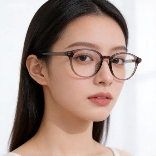 复古防蓝光平光眼镜框素颜百搭