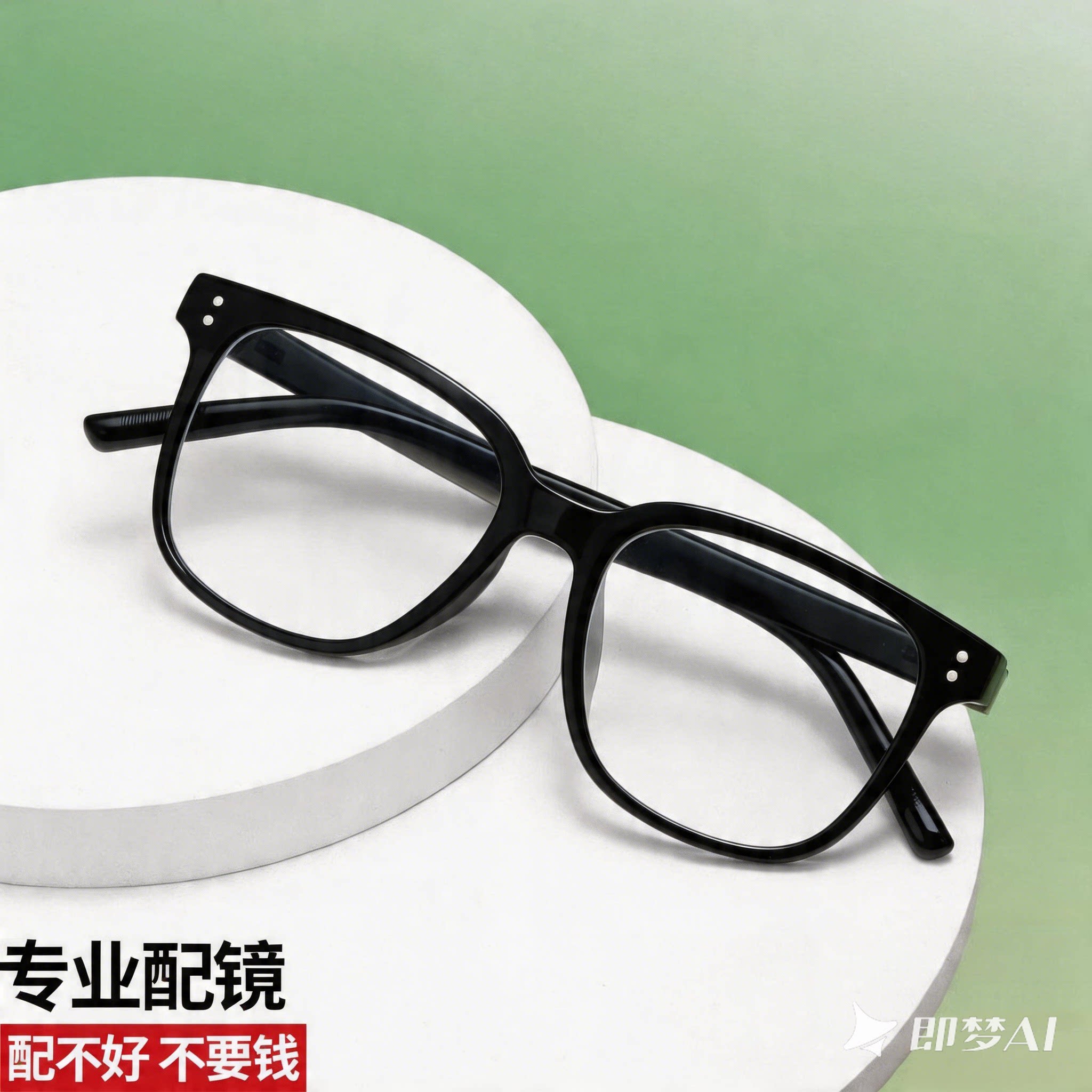 时尚百搭TR眼镜框52复古大框素颜眼镜女显瘦可配近视 雅致Y6627