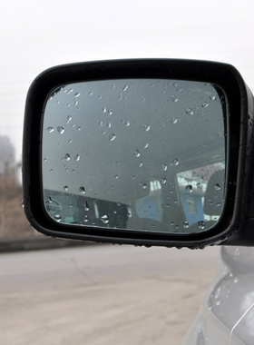 适用于 08-19年新老款奇骏后视镜片 大视野蓝镜反光镜 倒车镜片