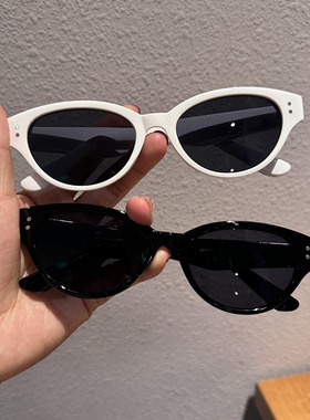 遮阳太阳镜猫眼日系女士