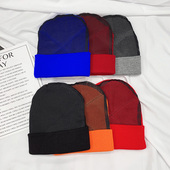 bboy街舞毛线帽子hiphop街头潮流男女风车刷头耐磨网转头加厚冷帽