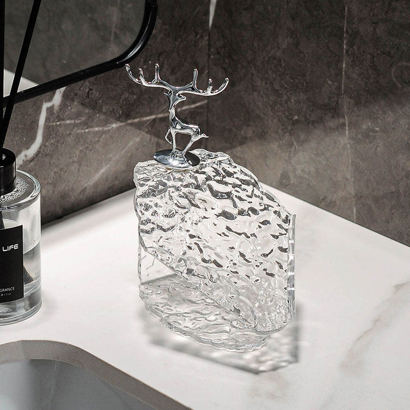 简约透明肥皂盒创意家用免打孔沥水浴室卫生间轻奢亚克力香皂碟架