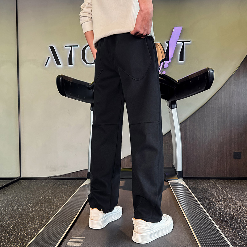 灰首K91单p68-绒p78控98抖音直播新款男士运动休闲裤社会小伙,男装休闲裤,星座309B(原A339-1)