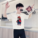 黑首DT201-特P48-控68抖音直播店主风夏季圆领短袖T恤社会小伙，男装T恤，星座309B(原A339-1)