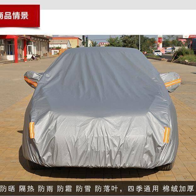 通用轿车suv三厢牛筋汽车车衣车罩车套防雨防水加棉绒牛津布专用
