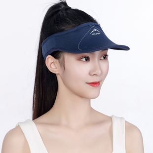 朗希迪夏季户外防晒空顶帽防紫外线遮阳帽跑步运动帽女太阳帽男帽