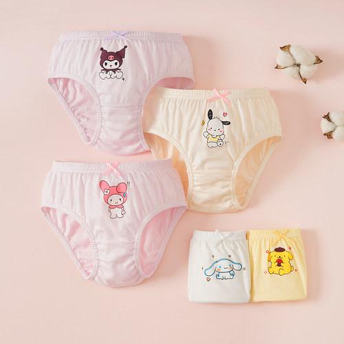 儿童内裤全棉女童三角裤女孩短裤