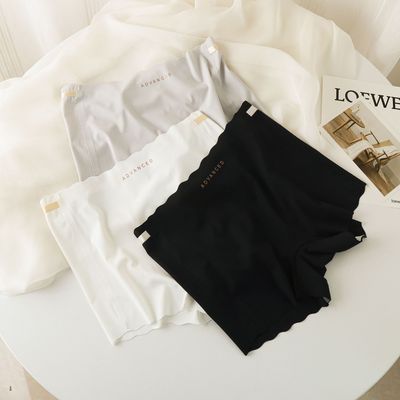 3条冰丝内裤女无痕安全裤