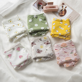 薄款 6条内裤 女冰丝夏季 无痕低腰日系少女生可爱牛奶丝女童2025新