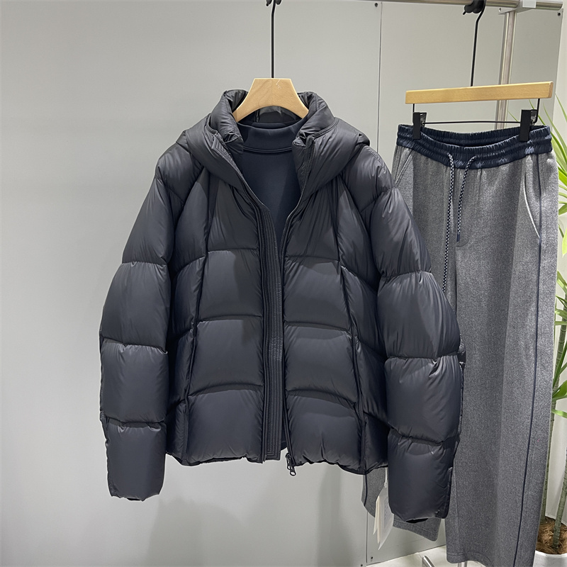 2025冬季男士泡芙短款羽绒服