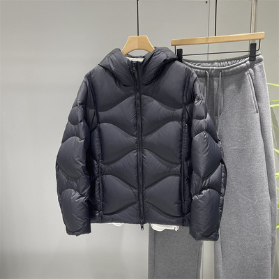 冬季男士连帽羽绒服韩版潮流