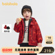 巴拉巴拉童装 上衣2026秋冬两件套加厚 儿童棉服女童男童外套新款