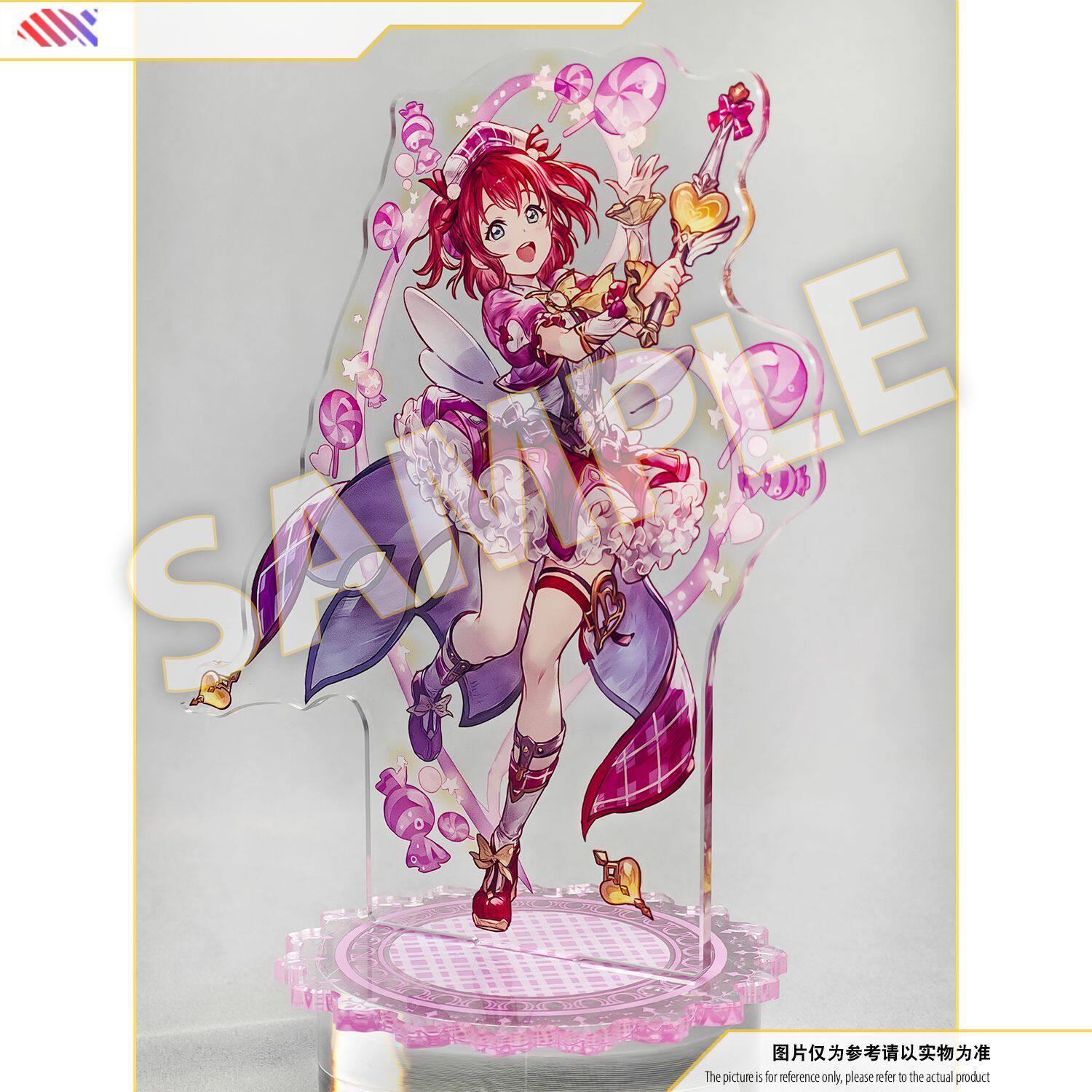 Lovelive!Sunshine!!动漫周边碧蓝幻想黑泽露比水团动漫立牌