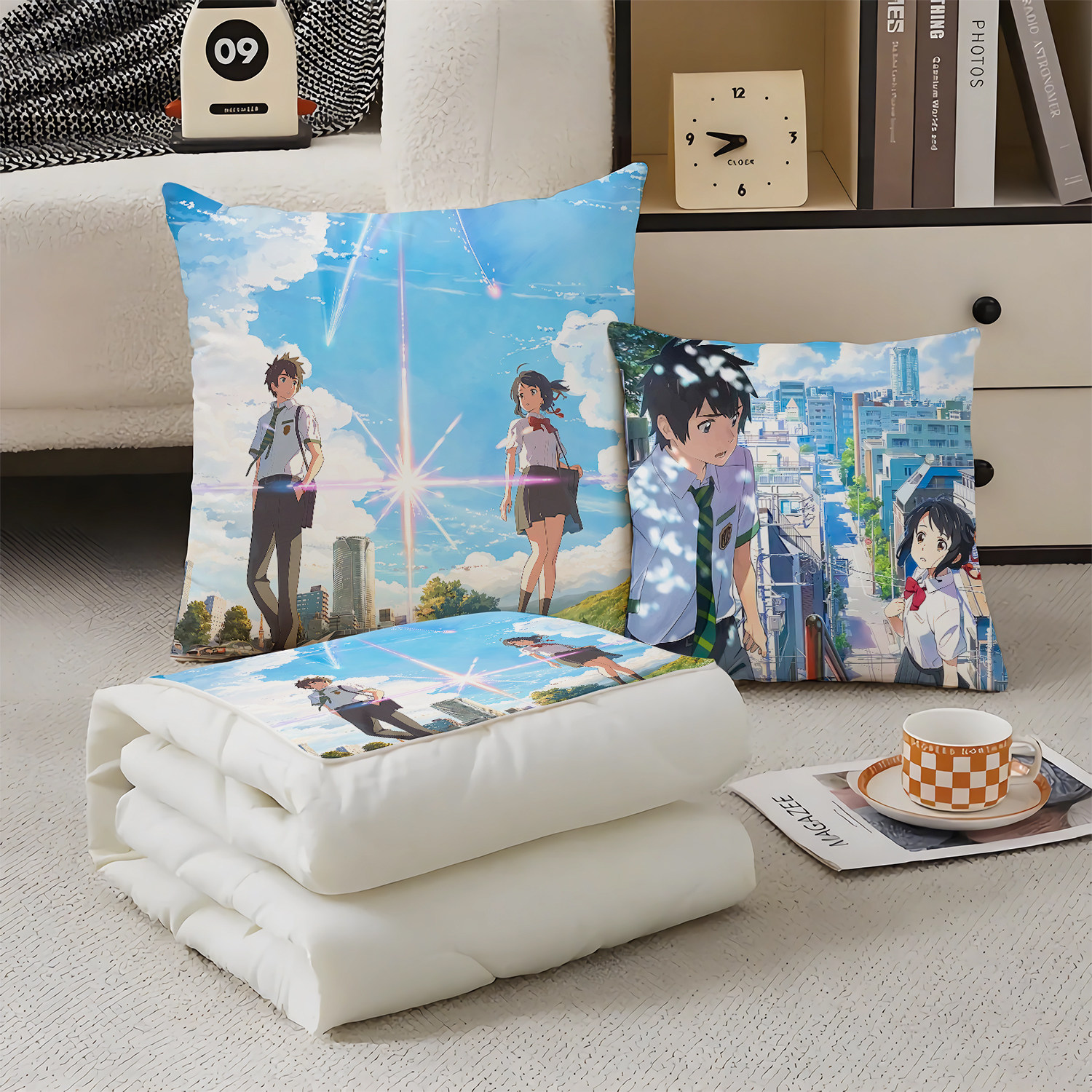 你的名字抱枕超软两用多功能空调被办公抱枕被子二合一被子,居家布艺,抱枕被,淘宝优惠券,粉丝福利购,淘宝优惠卷