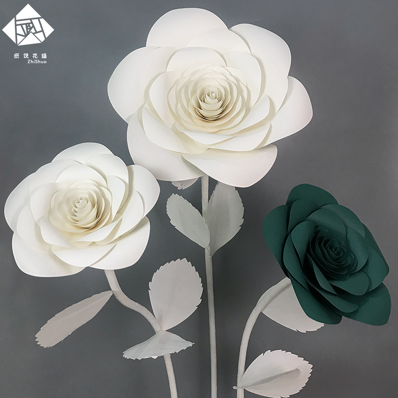 大型橱窗手工立体纸艺