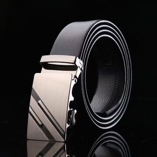 男士皮带自动扣外穿卡槽商务腰带男款中青年韩版潮流休闲裤腰带
