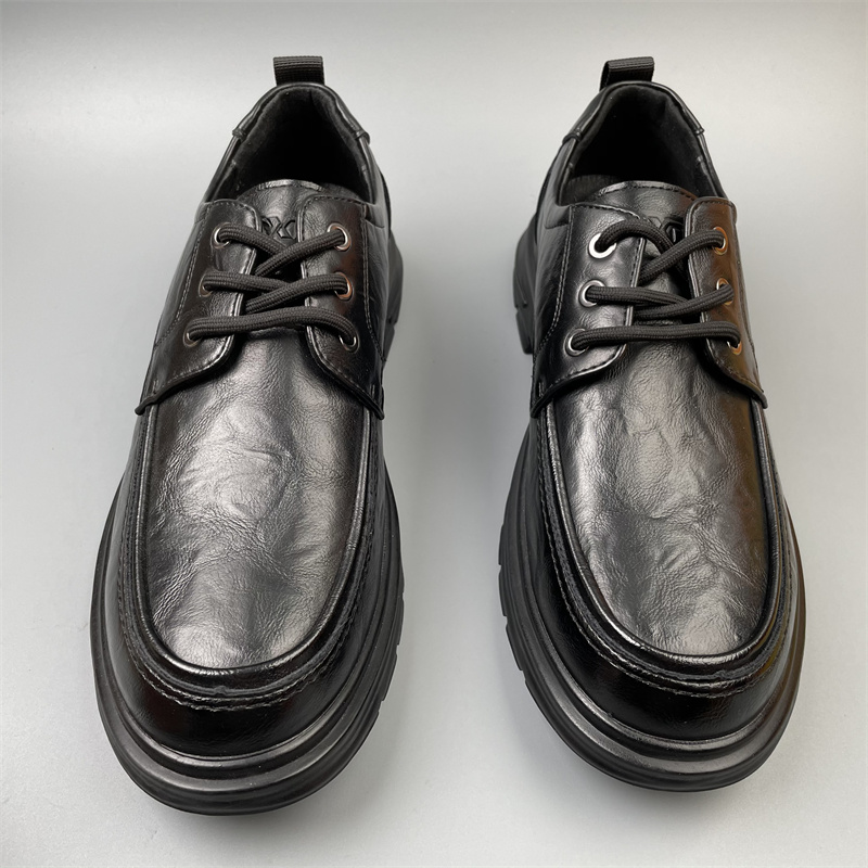 品牌撤柜断码真牛皮男鞋2025新款