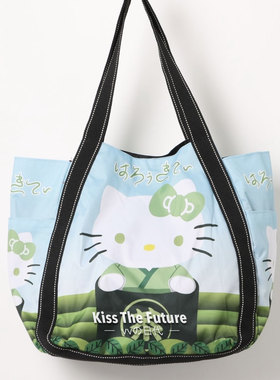 Sanrio/三丽鸥日本代购Hello Kitty大容量氣球手提包单肩包