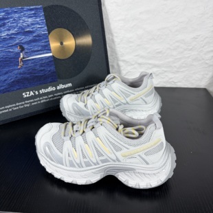 新款 2026爆款 显脚小春季 女网红增高5CM不累脚女款 欧货 超火老爹鞋