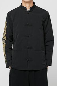 风青年外套唐装春季夹克男士中式复中山装A321-1-JK602-P95图片