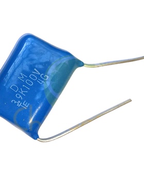 100V395K 3.9uF 脚距25mm 日本东京电子TE 薄膜电容 蓝色 MKP耦合