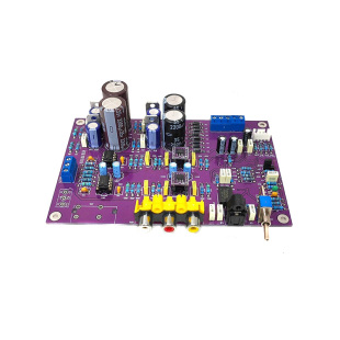 PCM1794+OP27+OPA2134 DAC 解码板 光纤 同轴输入 分立阻容件