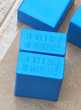 EPCOS西门子薄膜电容 2U2 630V 2.2UF 225K MKP音频耦合电容铜脚