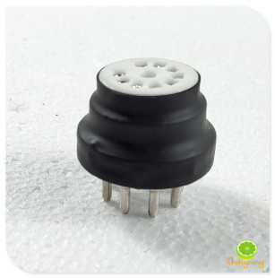 6N3替换掉6N8P 电子管转换座 9脚转8脚 6N3在上 5670替换掉6SN7