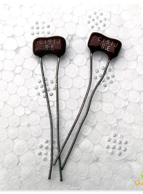 500V 151 150P S.E银云母电容器 铜脚 古董电容 胆机发烧电容 5%