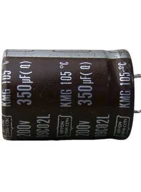 200V350uF 电解电容 25x35 日本化工 KMG系列 牛脚全新精密电容器