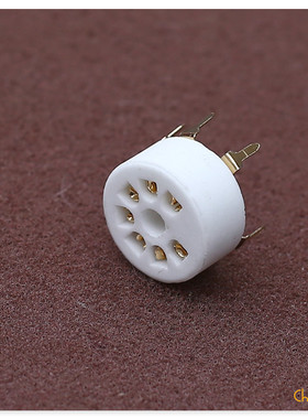 镀金镀银PCB 7脚七脚电子管座适用于6j1 6j3 6j5 1a2 1B2 1K2 2P2