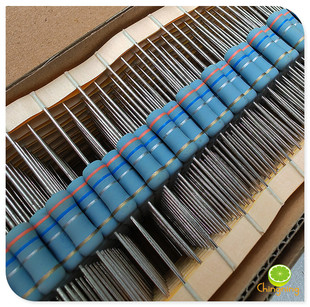 光音KOA 0.36欧2W 碳膜精密电阻 5% 音响发烧铜脚 晶体管均流电阻