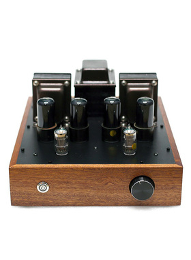 Dynaco 6V6 6P6P  10WX2推挽电路胆机 电子管功放 12AX7推动 木箱