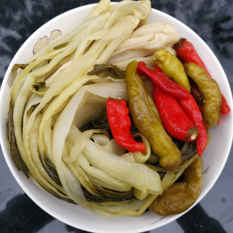 泡白菜安徽六安霍山农家手工高梗杆白菜泡菜老坛酸腌菜咸菜下饭菜