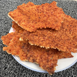 辣酱锅巴安徽六安特产香辣农家手工老式土灶锅巴咸味老灶大米锅巴