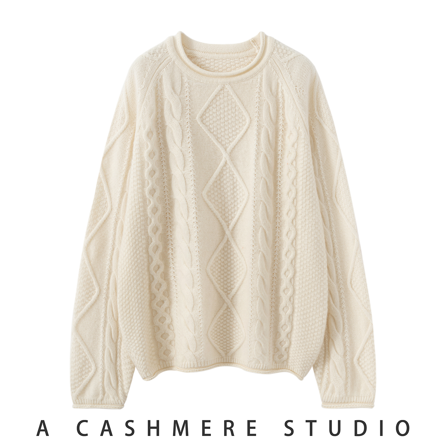 高级感山羊绒衫加厚慵懒风