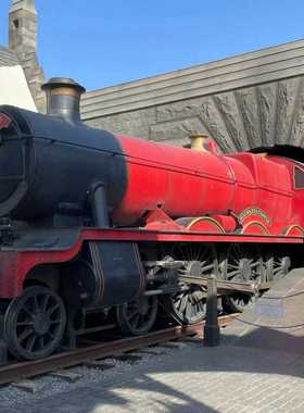 哈利波特火车头餐厅影视道具复古