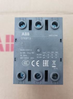 ABB 隔离开关 OT63FT3 OT80FT3 OT100FT3 OT125FT3 门上