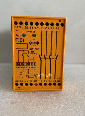 【致富机电】TESCH 安全继电器F101X04 24VAC/DC 07400004